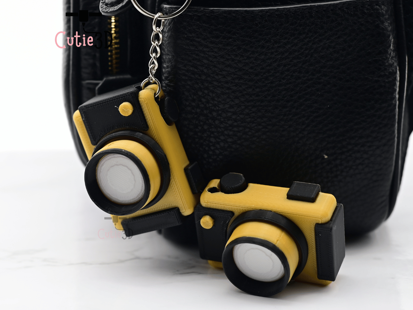 Digital Downloads - Cutie3D Digital Camera Keycap Fidget Clicker Keychain - Cute Backpack Keychain