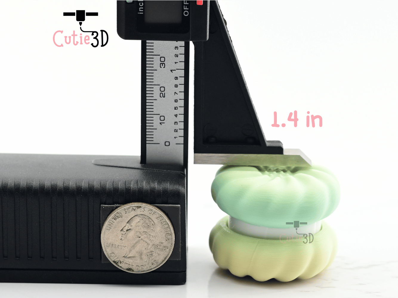 Digital Downloads - Cutie3D Keycap Fidget Clicker Sandwich Cookie Keychain - Cute Backpack Keychain