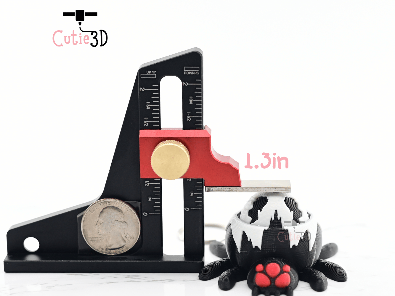 Digital Downloads - Cutie3D Keycap Fidget Clicker Spider Keychain - Cute Backpack Keychain