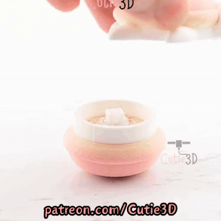 Digital Downloads - Cutie3D Macaron Turtle Keycap Fidget Clicker Keychain - Cute Backpack Keychain