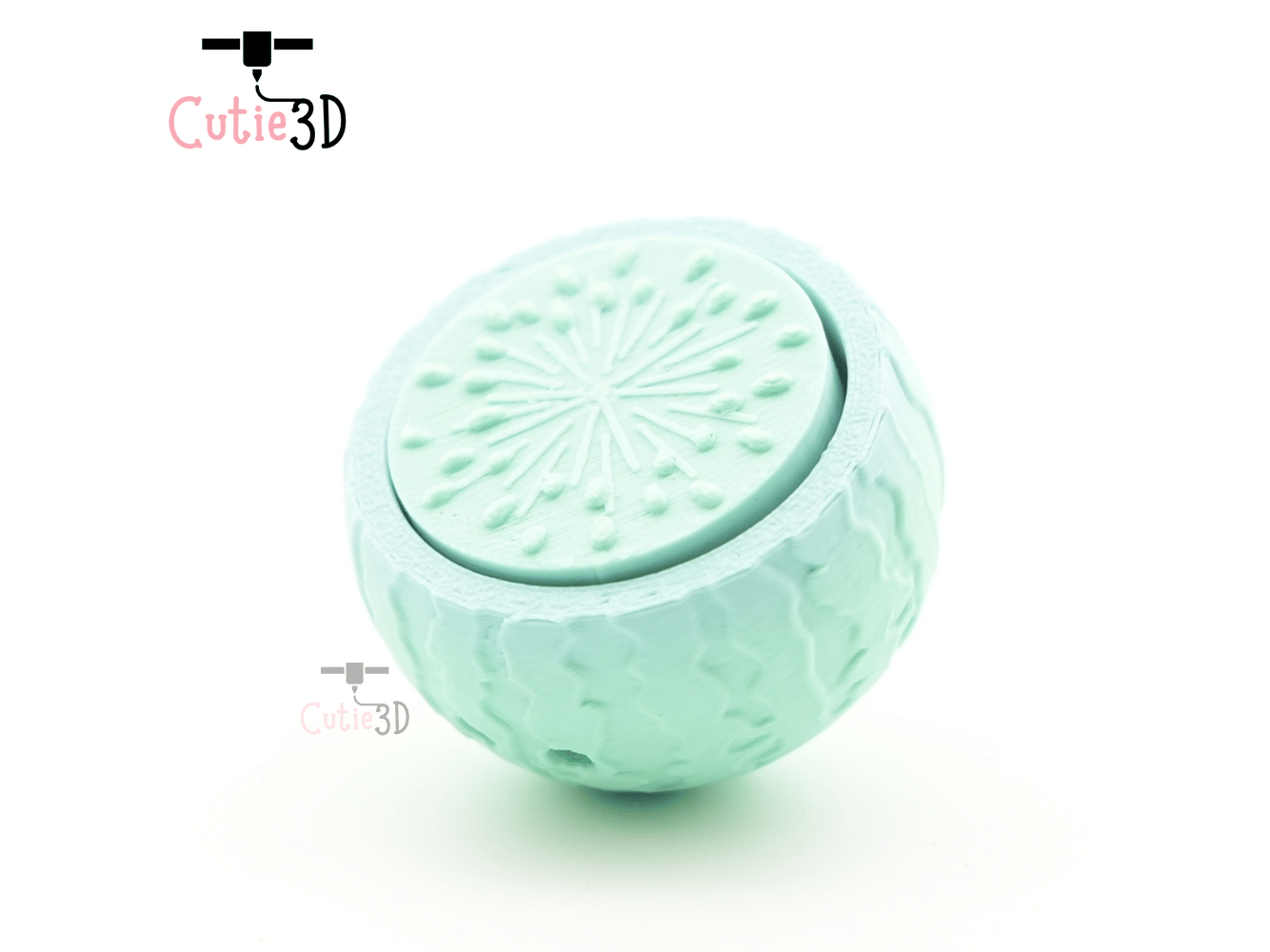 Digital Downloads - Cutie3D Watermelon For Summer Vibes Keycap Fidget Clicker Keychain - Cute Backpack Keychain