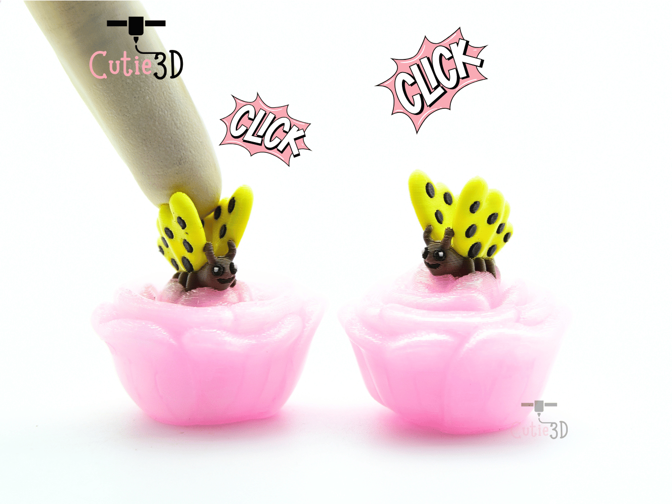 Cutie3D-Clicky Butterfly on Flower Fidget Clicker Keychain_01.png