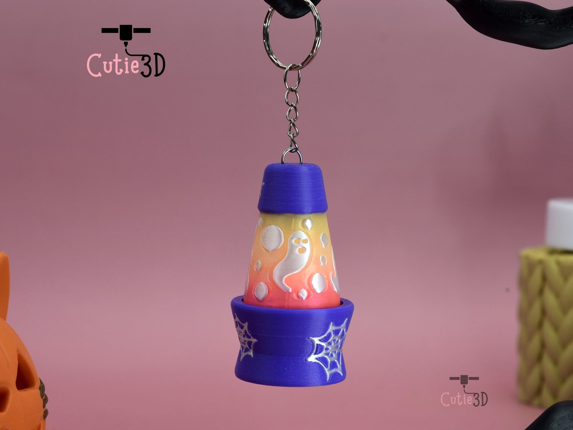 Cutie3D-Spooky Bubble Ghost Fidget Led Clicker Keychain_05.jpg