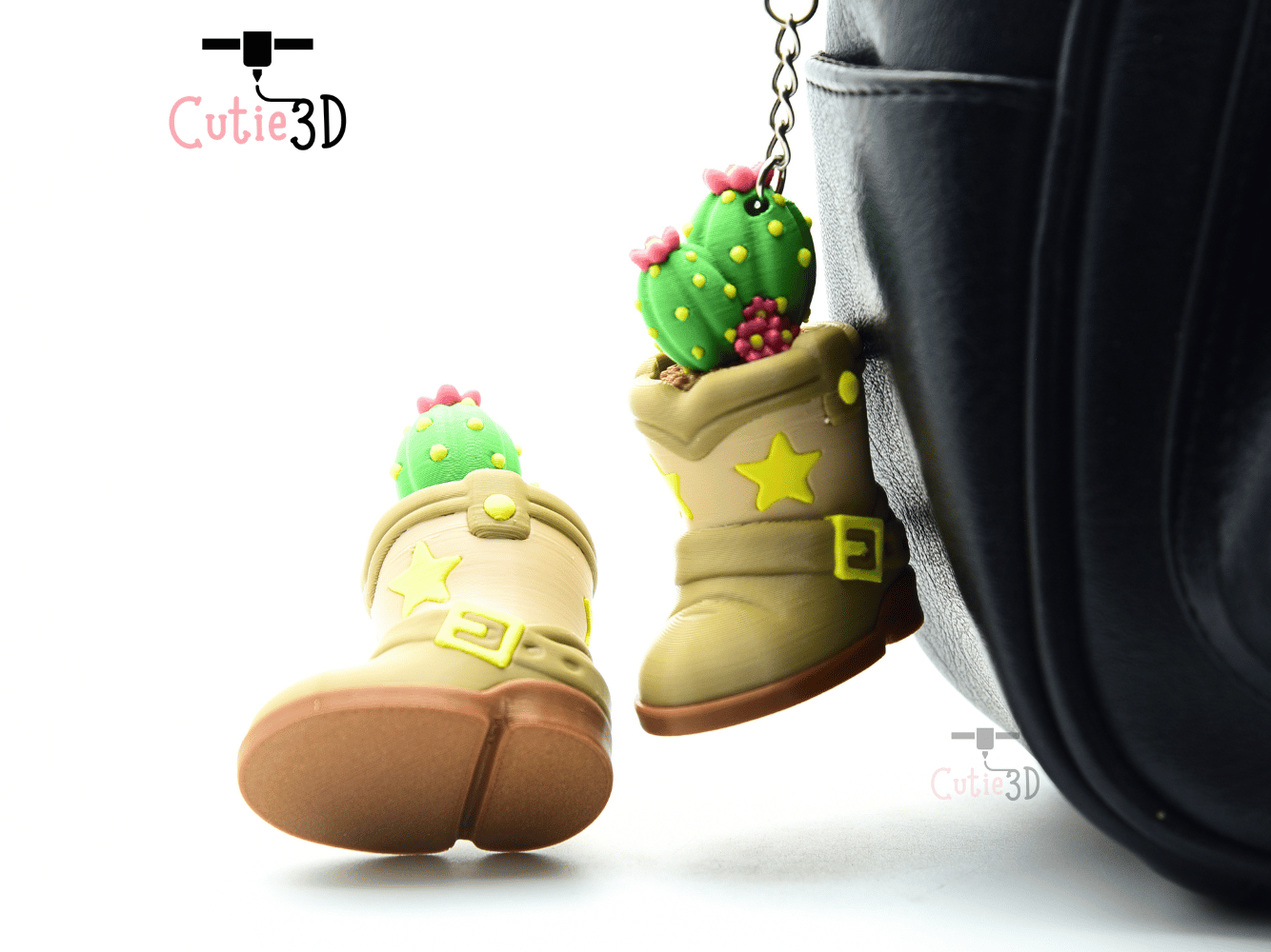 Cutie3D-Cute Cactus Boots Fidget Clicker Keychain_06.png