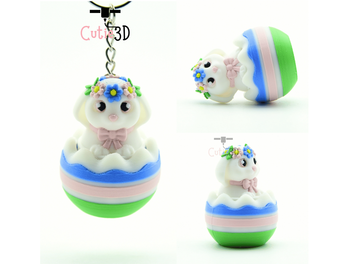 Cutie3D-Easter Bunny in Egg Fidget Clicker Keychain_02.png