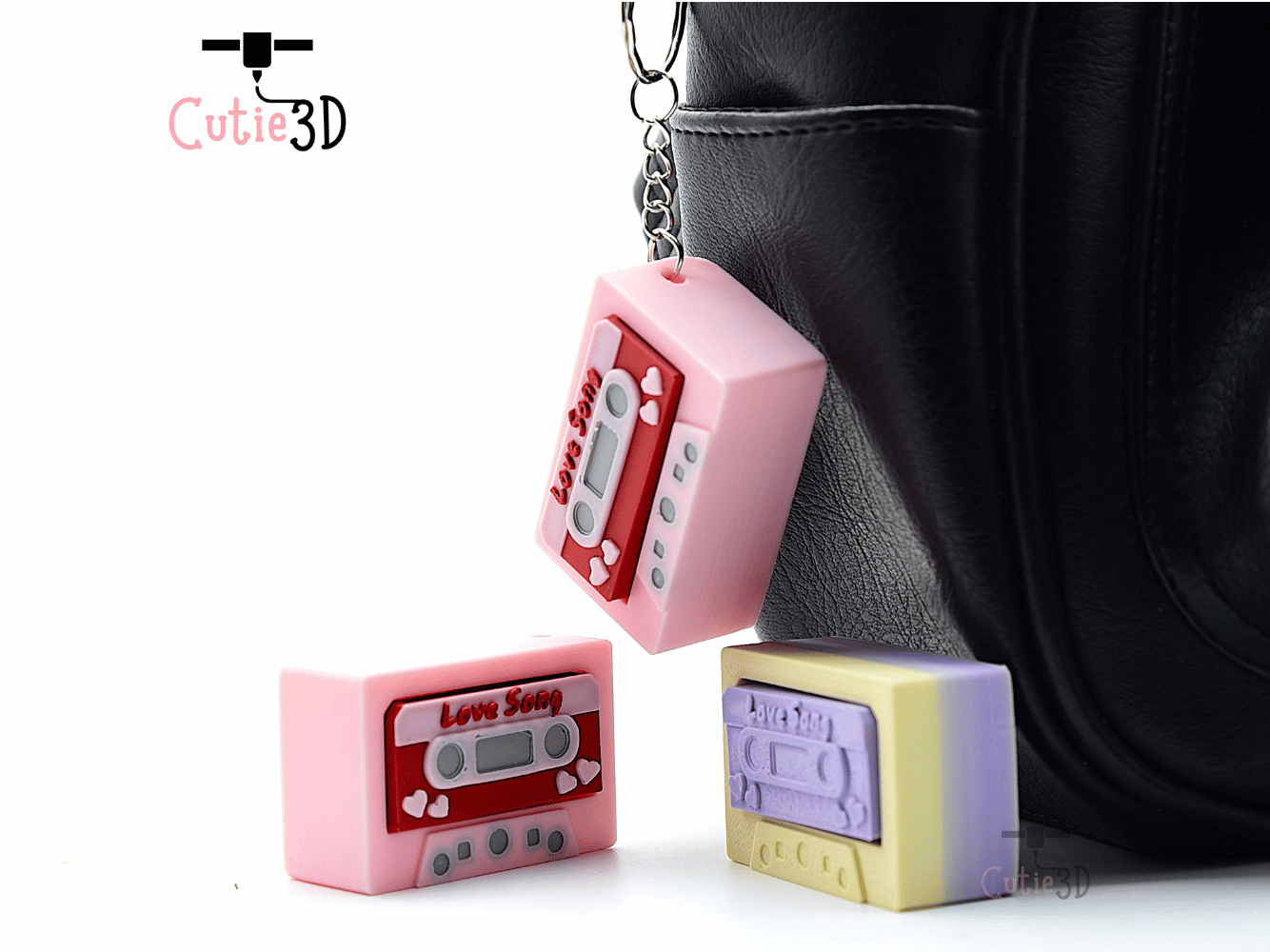 Cutie3D-Valentine Love Song Tape Keycap Fidget Clicker Keychain_05.png