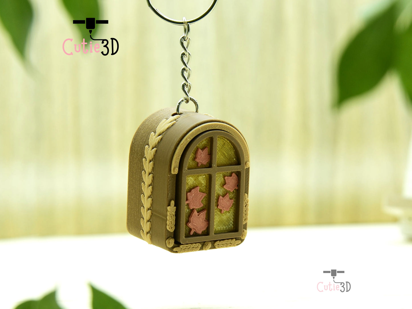 Cutie3D-Autumn Maple Window Lantern Fidget Led-Clicker Keychain_06.jpg