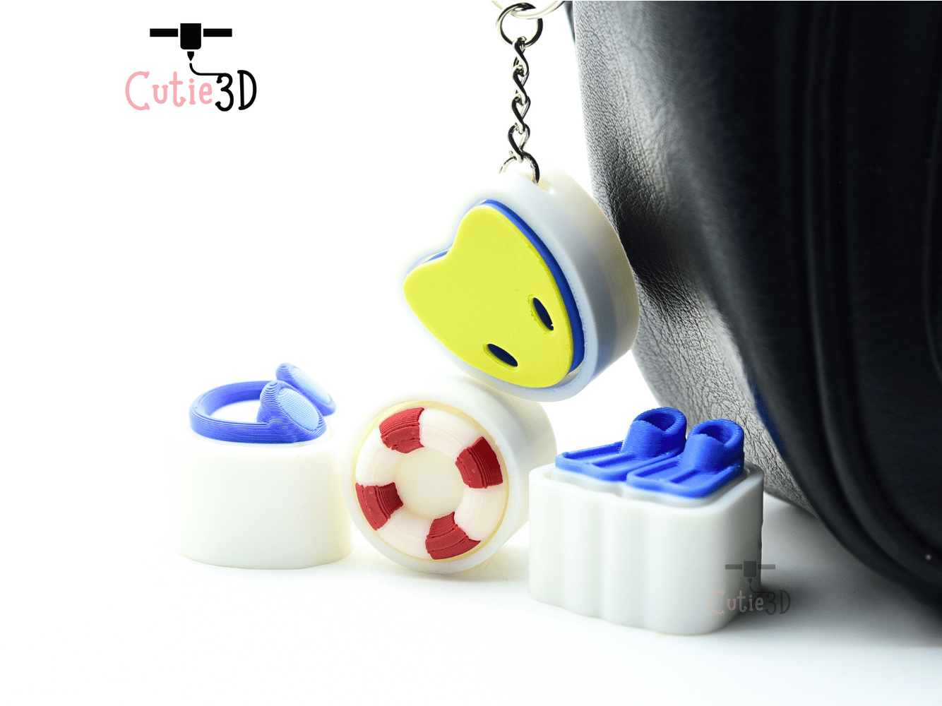 Cutie3D-Playful Swimming Theme Set of Clicker Keychains_06.png