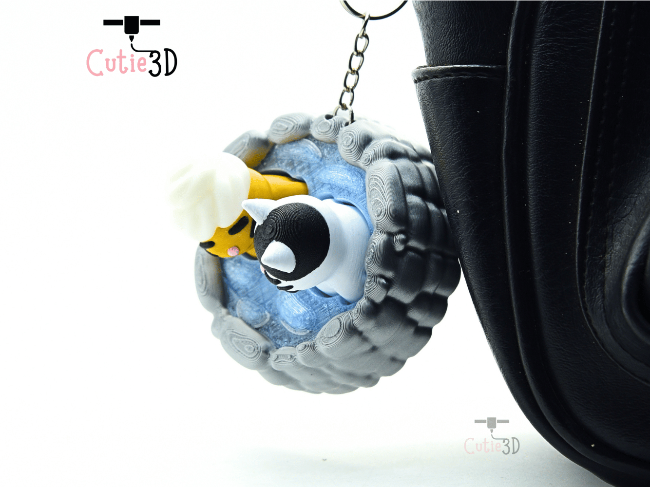 Cutie3D-Cute Cat Onsen for Cat Lovers Fidget Clicker Keychain_07.png