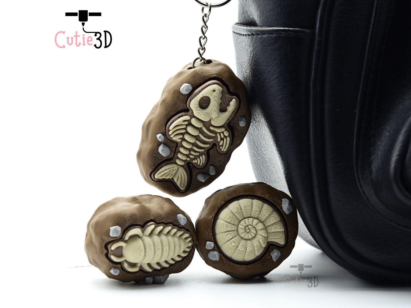 Cutie3D-Ammonite Fossil Set of Clicker Keychains_07.png