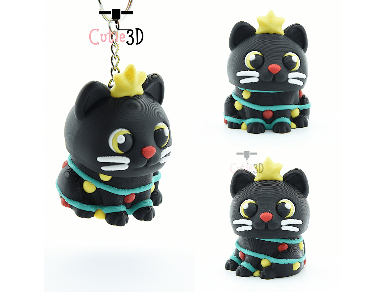 Cutie3D-Christmas Cat Keycap Fidget Clicker Keychain_02.png