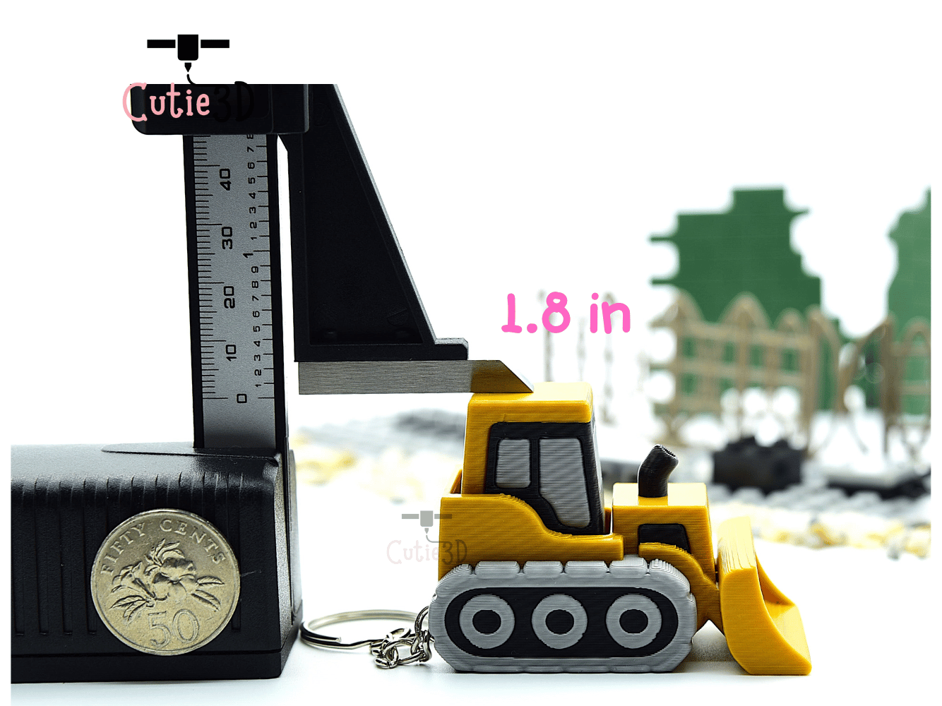 Cutie3D-Construction Bulldozer Keycap Fidget Clicker Keychain_04.png