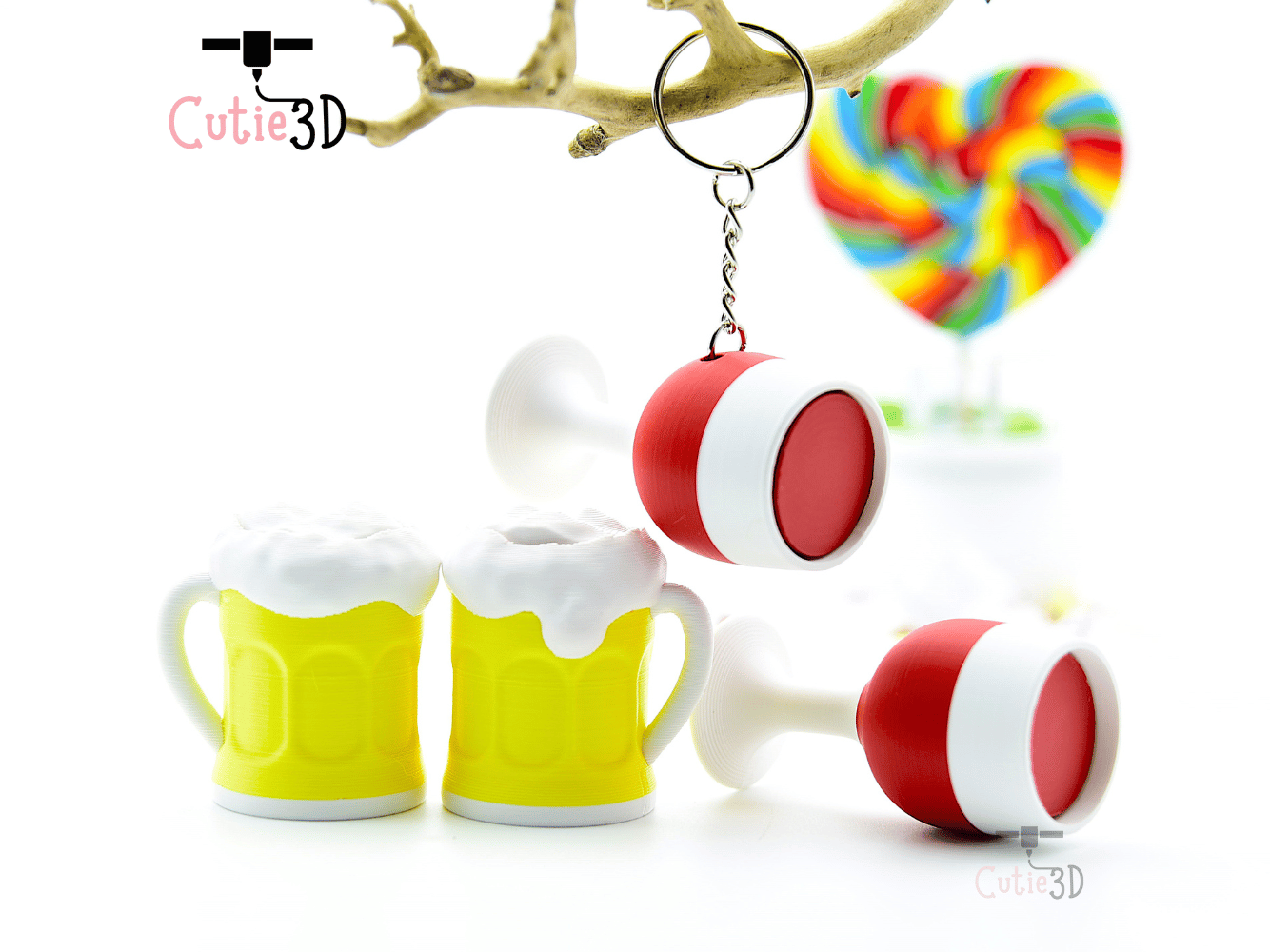 Cutie3D-Beer and Wine Cheers Set of Keycap Clicker Keychains_06.png
