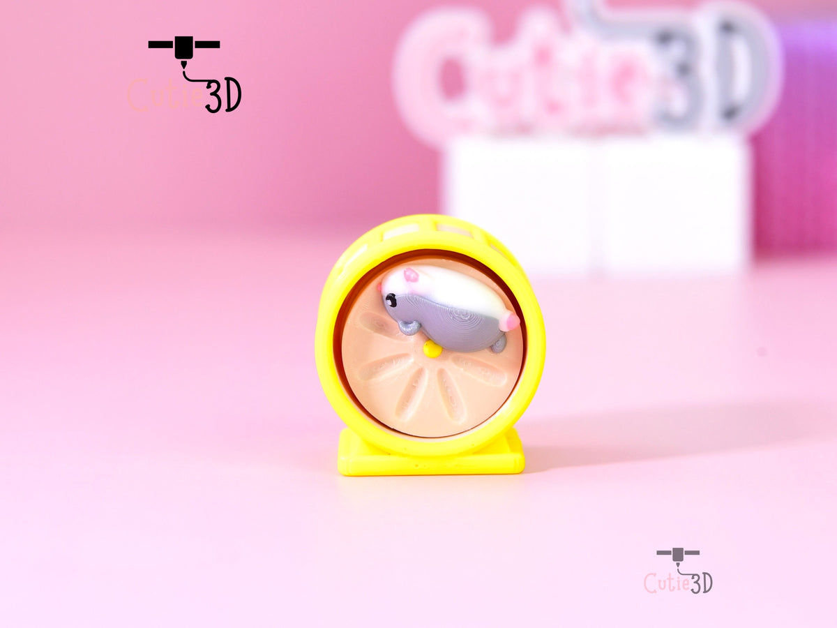 Cutie3D-Wheel Runner Hamsters Set of Clicker Keychains_02.jpg