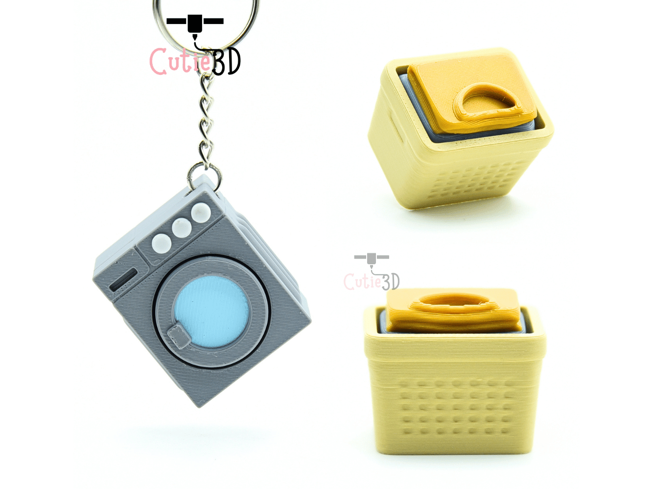 Cutie3D-Clicky Laundry Set Magnet-Insert Clicker Keychain_02.png