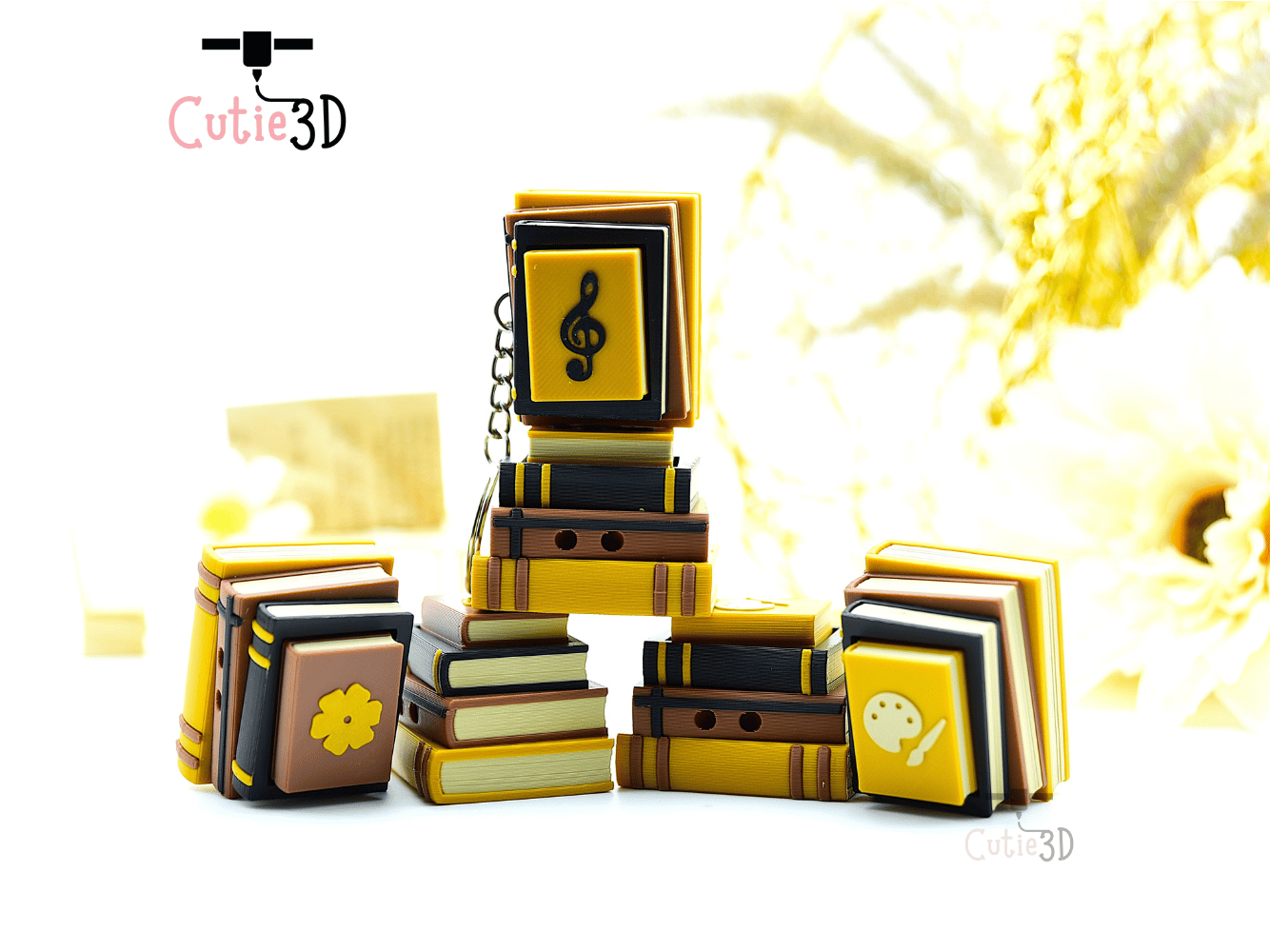 Cutie3D-Playful Stacked Books Set of Clicker Keychains_10.png
