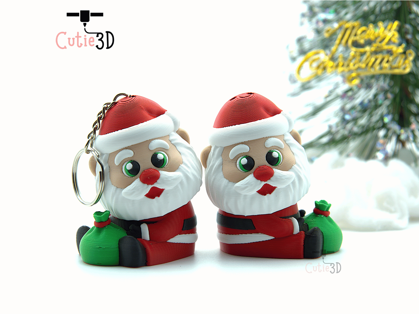 Cutie3D-Christmas Mr. Santa Keycap Fidget Clicker Keychain_10.png