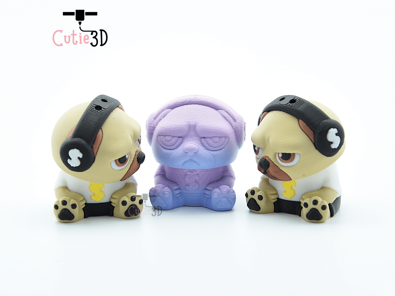 Cutie3D-Urban Pug Vibes Keycap Fidget Clicker Keychain_08.png