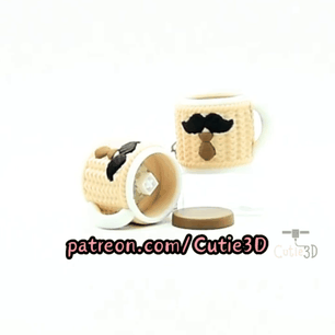 Cutie3D-Knitted Gentleman Mug Fidget Clicker Keychain_10.gif