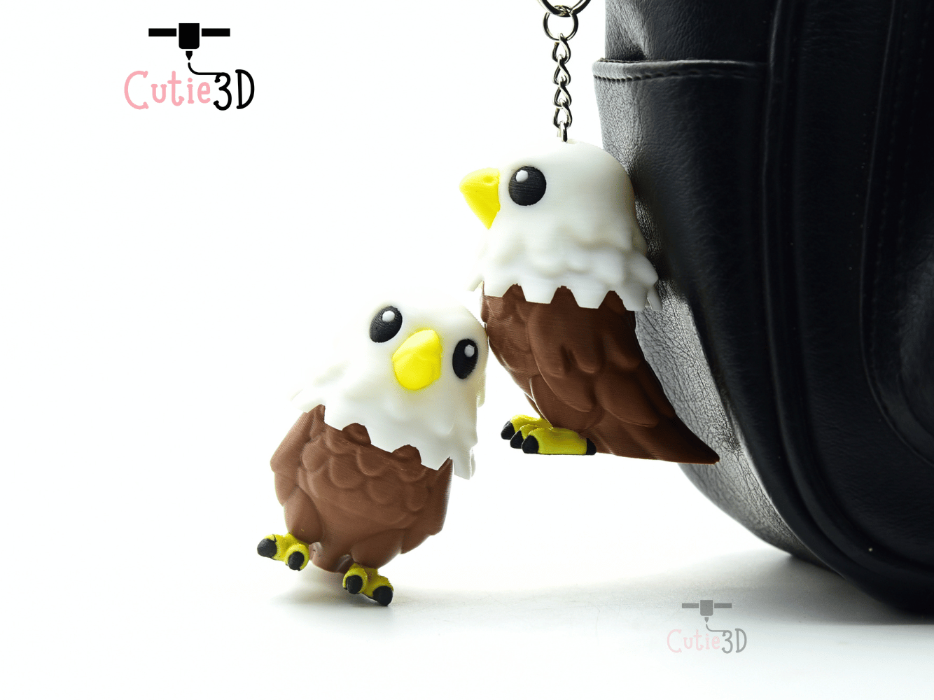 Cutie3D-Clicky Bald Eagle Fidget Clicker Keychain_06.png