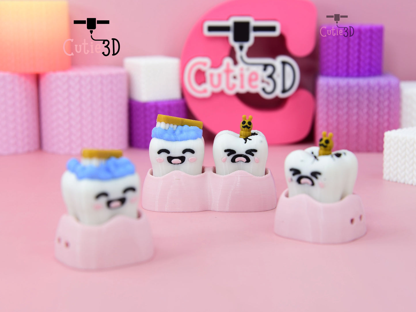 Cutie3D-Happy Tooth Buddies Set of Clicker Keychains_05.jpg