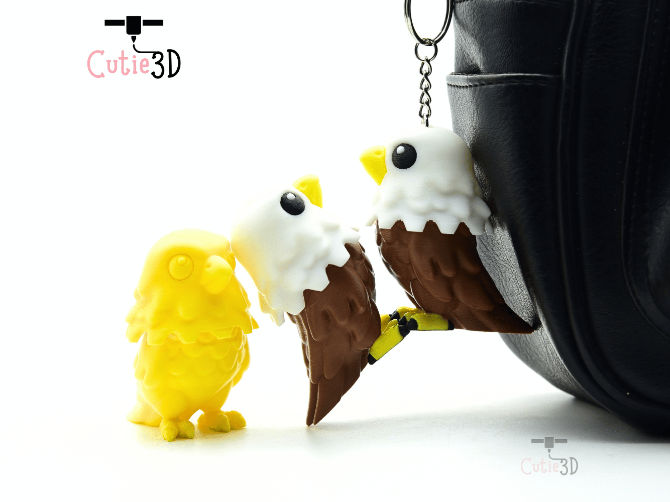Cutie3D-Clicky Bald Eagle Fidget Clicker Keychain_05.png