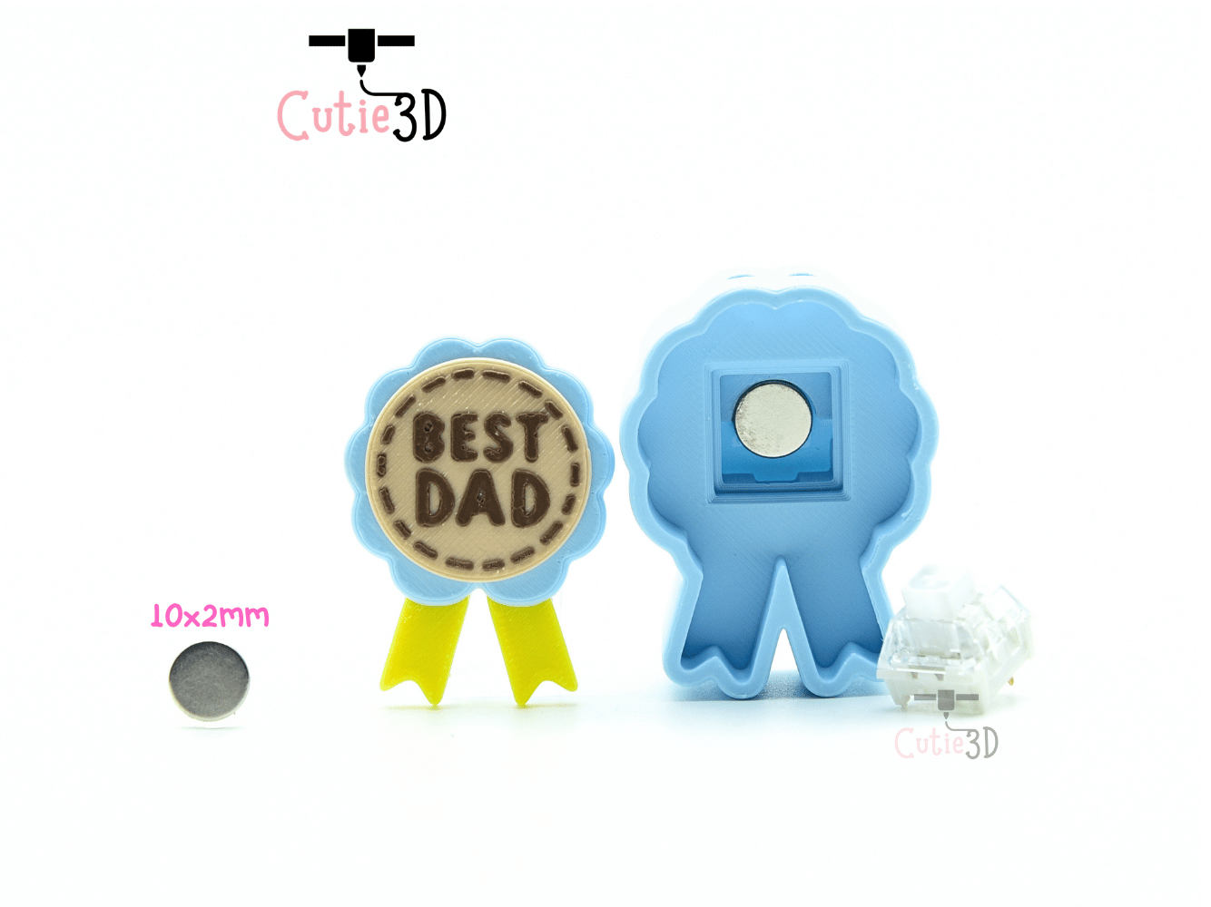 Cutie3D-Best Dad and Super Papa Set of Clicker Keychains_03.png