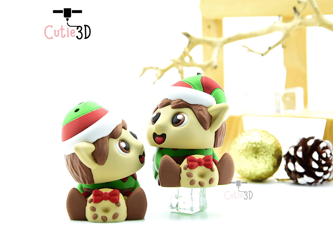 Cutie3D-Christmas Elf Keycap Fidget Clicker Keychain_09.png