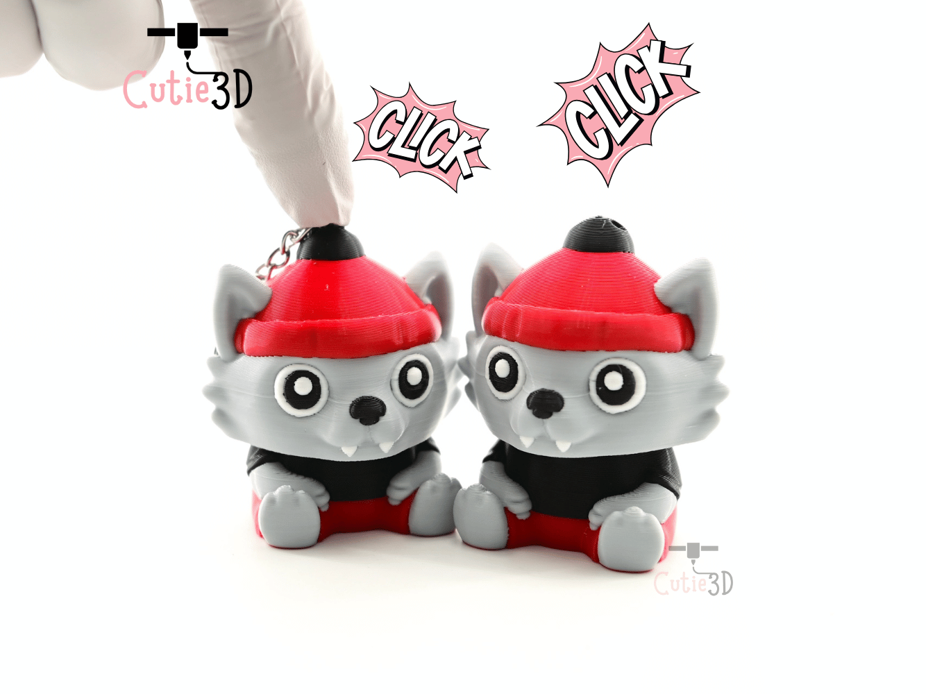 Cutie3D-Winter Urban Wolf Keycap Fidget Clicker Keychain_01.png