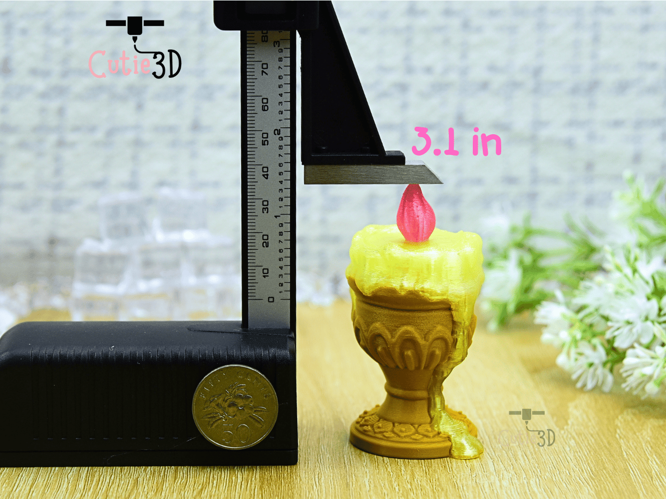 Cutie3D-Melting Candle Fidget Led-Clicker Keychain_03.png