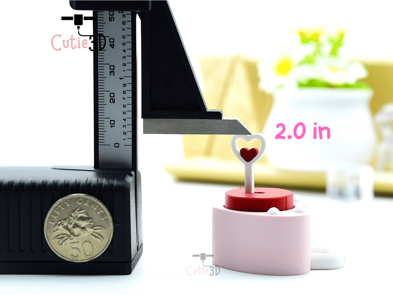 Cutie3D-Valentine Heart Lock and Key Keycap Fidget Clicker Keychain_04.png