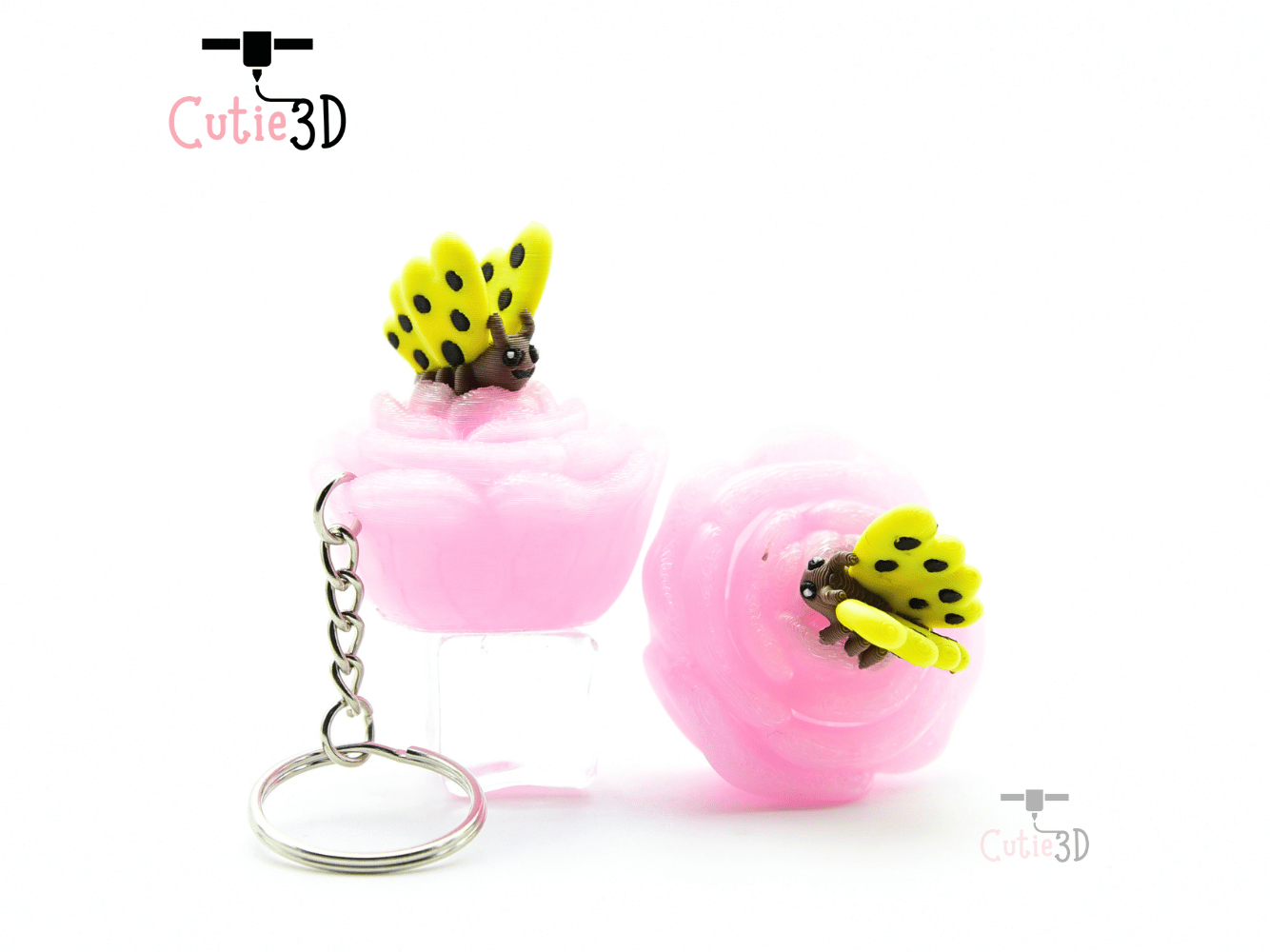 Cutie3D-Clicky Butterfly on Flower Fidget Clicker Keychain_09.png