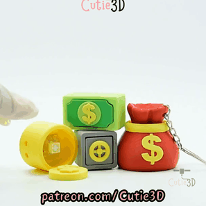 Cutie3D-Lucky Money Themed Set of Clicker Keychains_11.gif