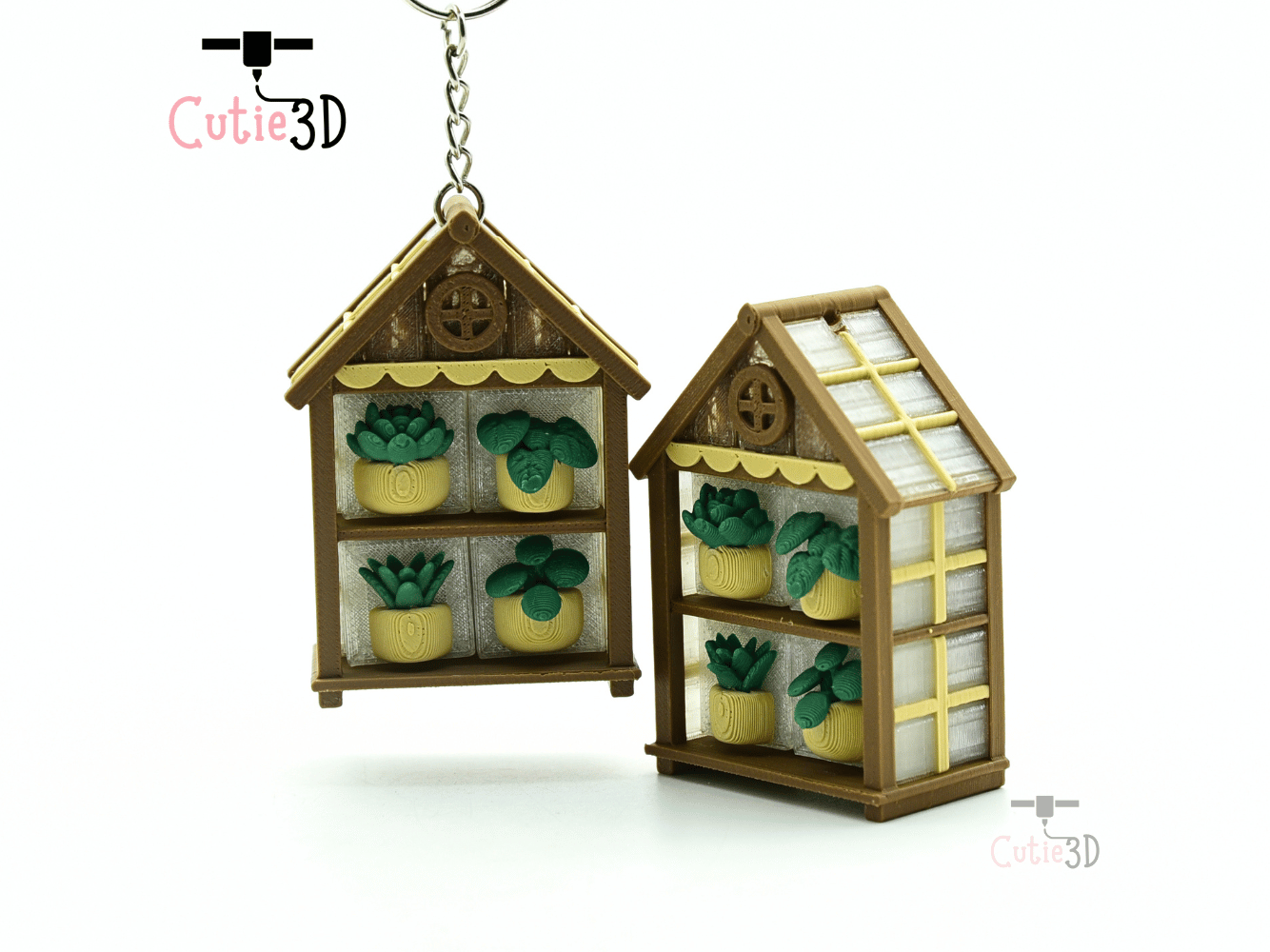 Cutie3D-Vintage Greenhouse for Plant Lovers Fidget Clicker Keychain_10.png