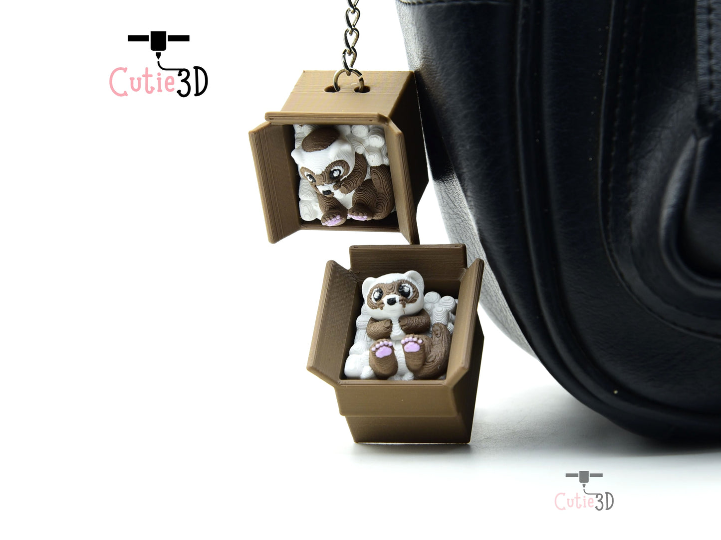 Cutie3D-Cozy Ferret in a Box Fidget Clicker Keychain_05.jpg