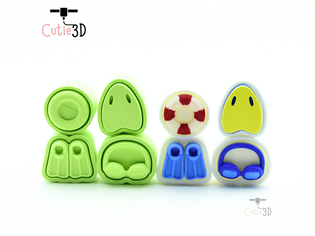 Cutie3D-Playful Swimming Theme Set of Clicker Keychains_08.png