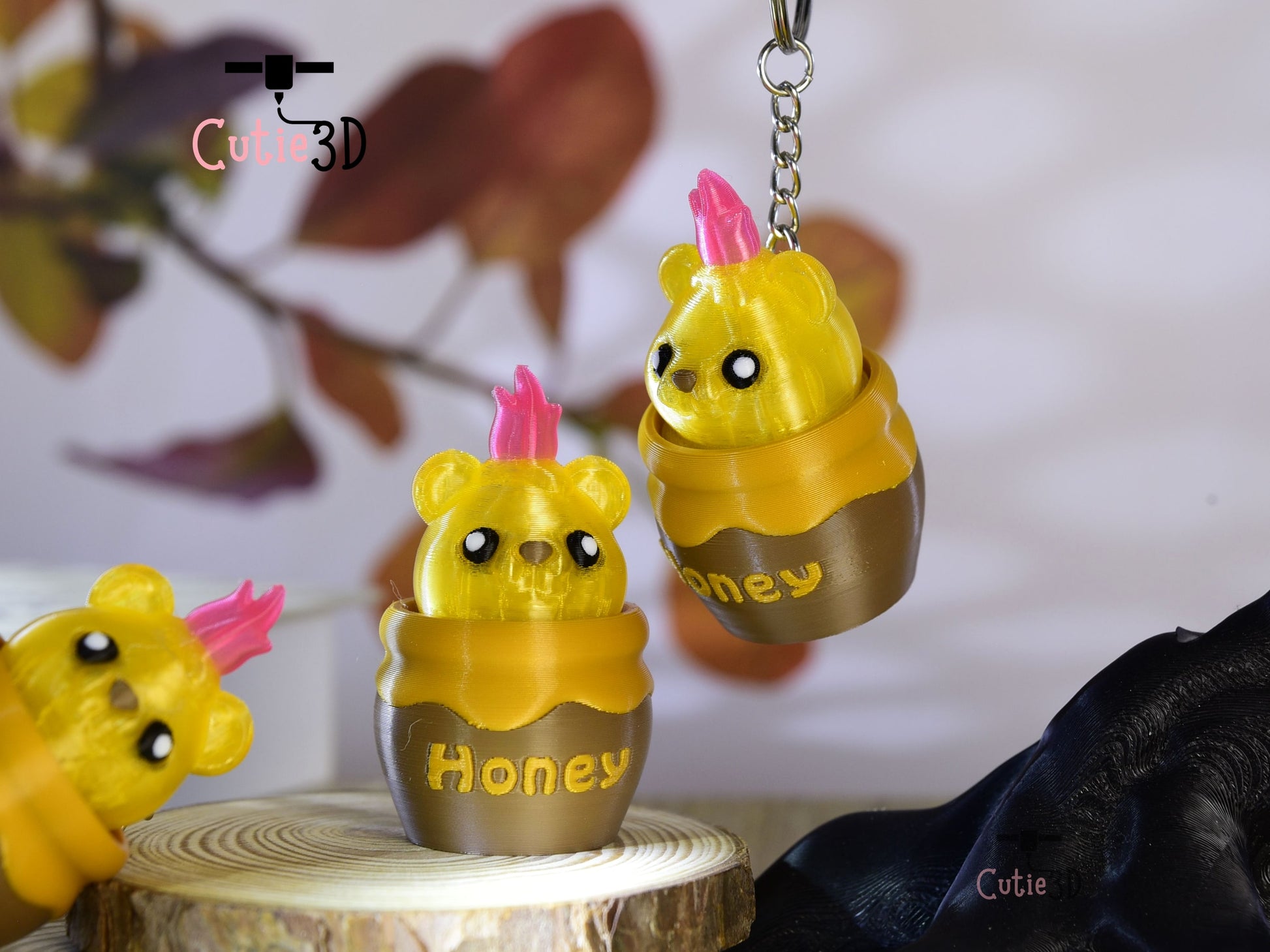 Cutie3D-Honey Bear Candle Fidget Led Clicker Keychain_05.jpg