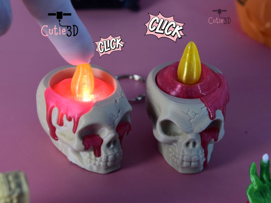Cutie3D-Spooky Candle Skull Fidget Led Clicker Keychain_01.jpg