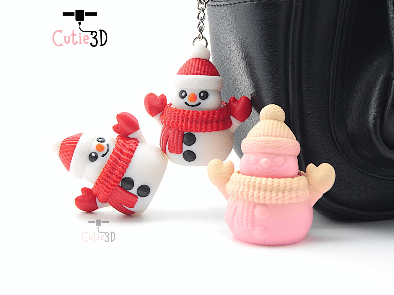 Cutie3D-Winter Snowman Keycap Fidget Clicker Keychain_05.png