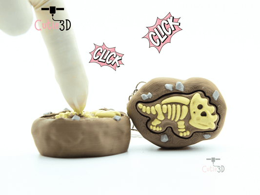 Cutie3D-Dinosaur Fossil Fidget Clicker Keychain_01.png