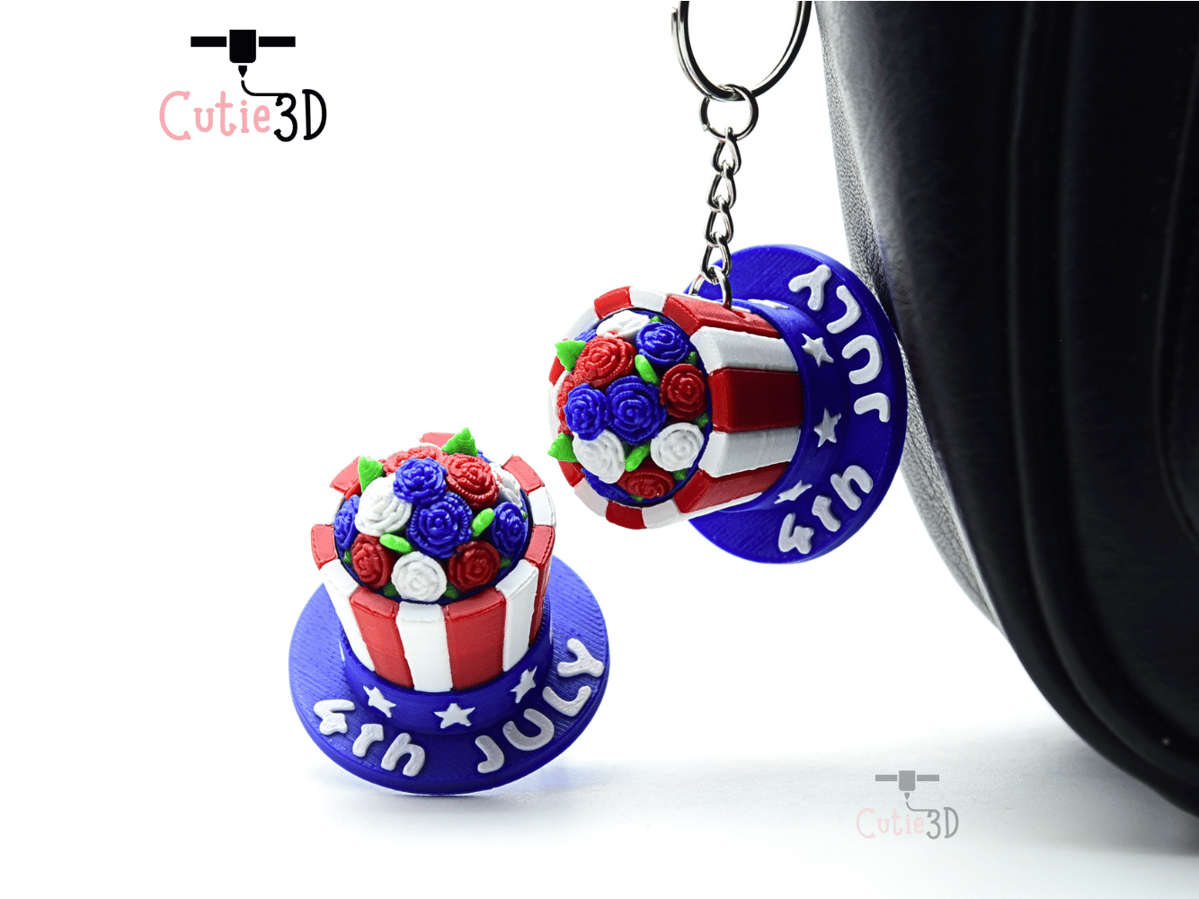 Cutie3D-Patriotic Flower Hat Fidget Clicker Keychain_06.png