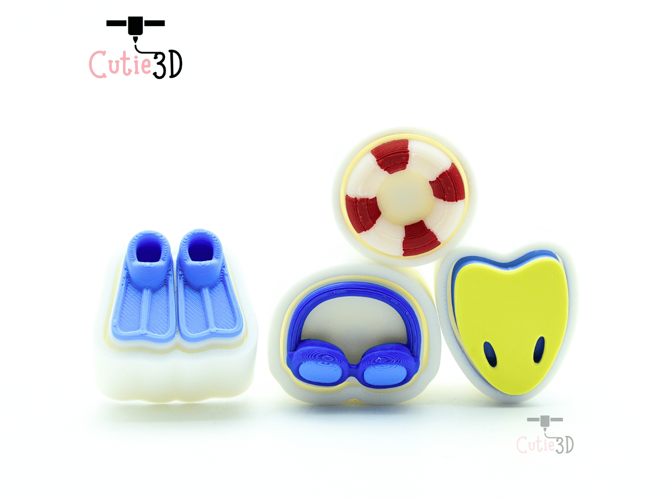 Cutie3D-Playful Swimming Theme Set of Clicker Keychains_09.png
