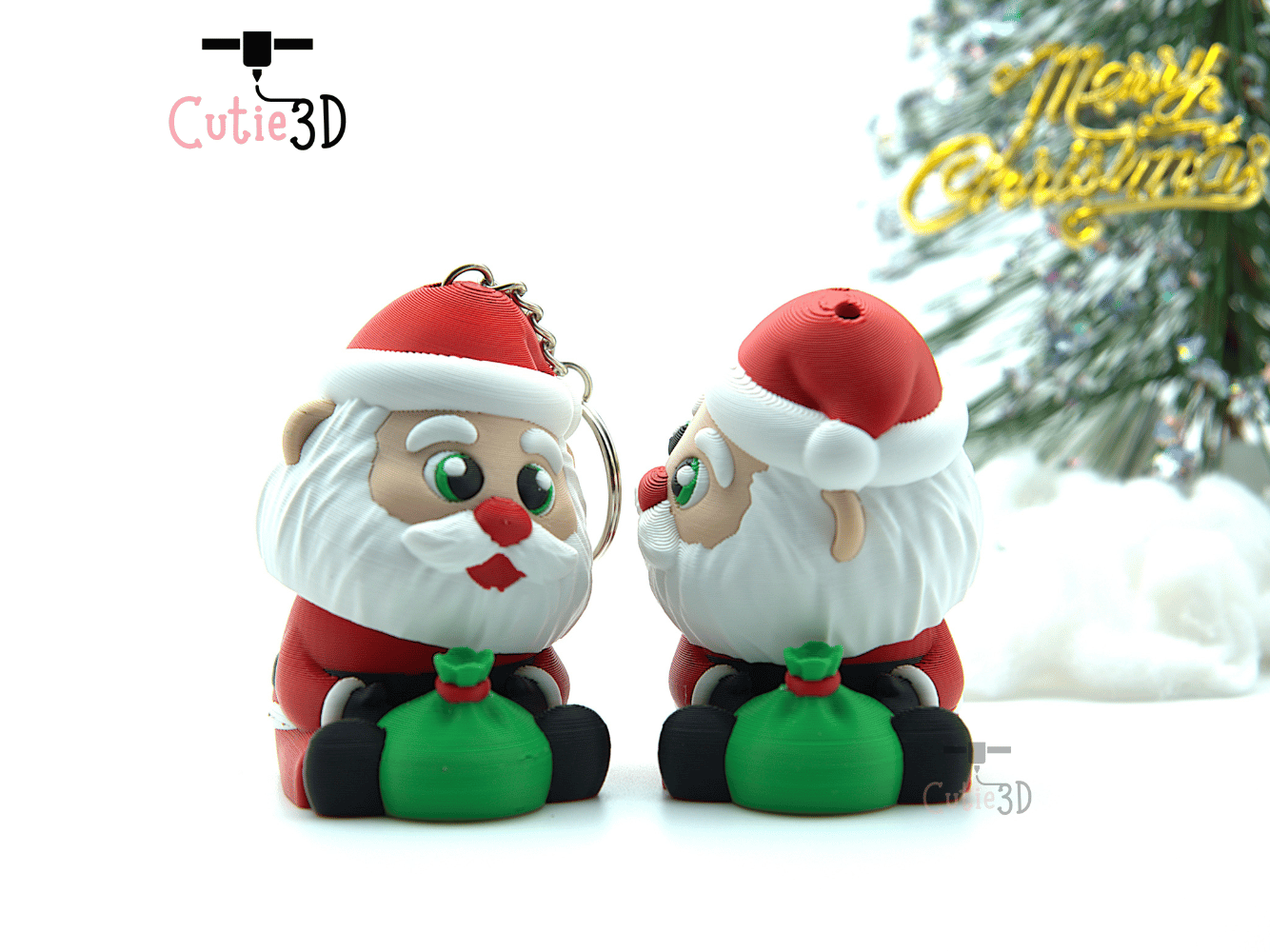 Cutie3D-Christmas Mr. Santa Keycap Fidget Clicker Keychain_09.png
