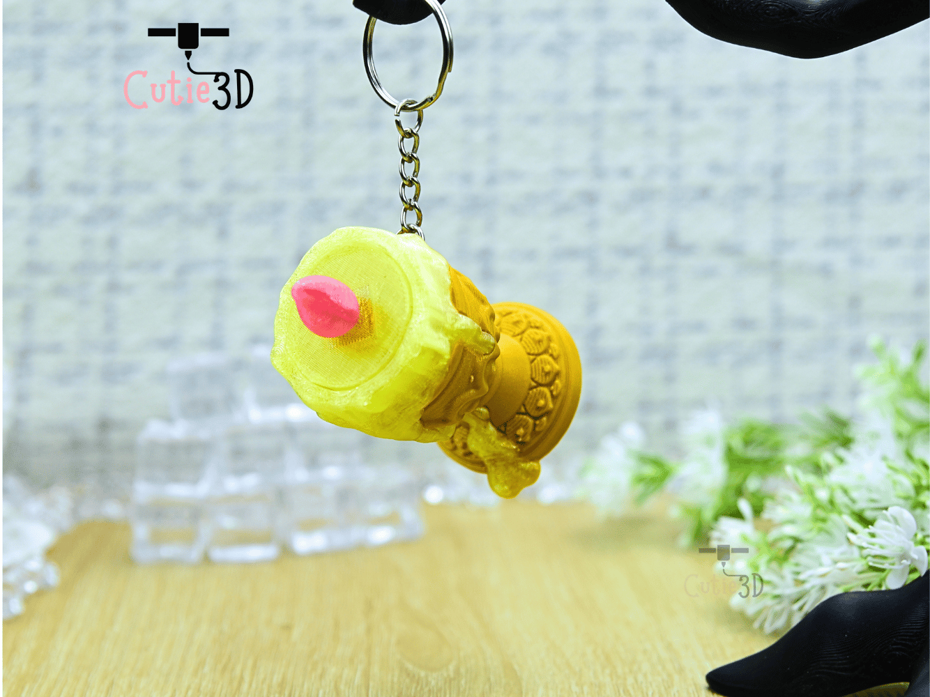 Cutie3D-Melting Candle Fidget Led-Clicker Keychain_06.png