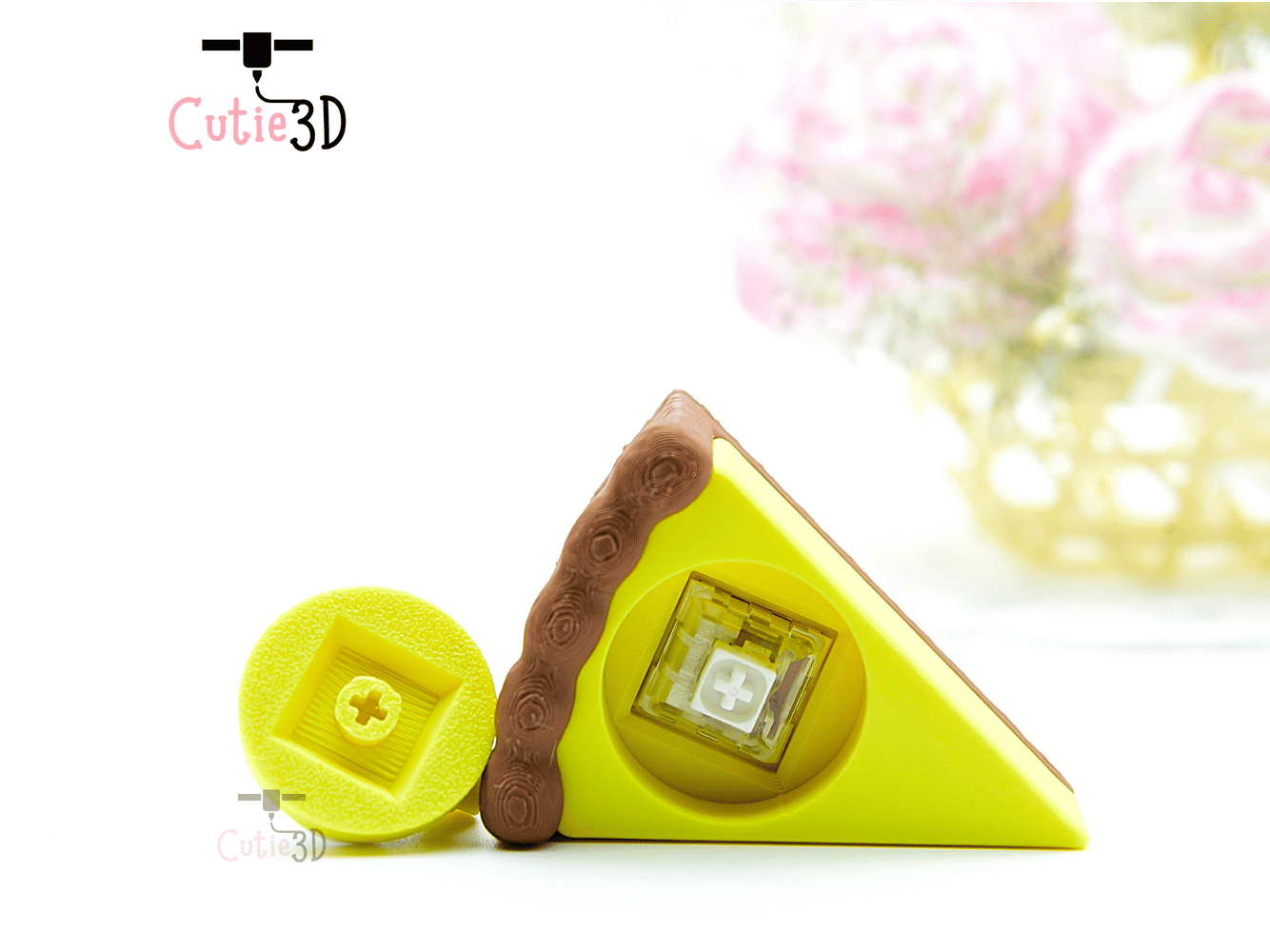 Cutie3D-Summer Lemon Pie Keycap Fidget Clicker Keychain_03.png