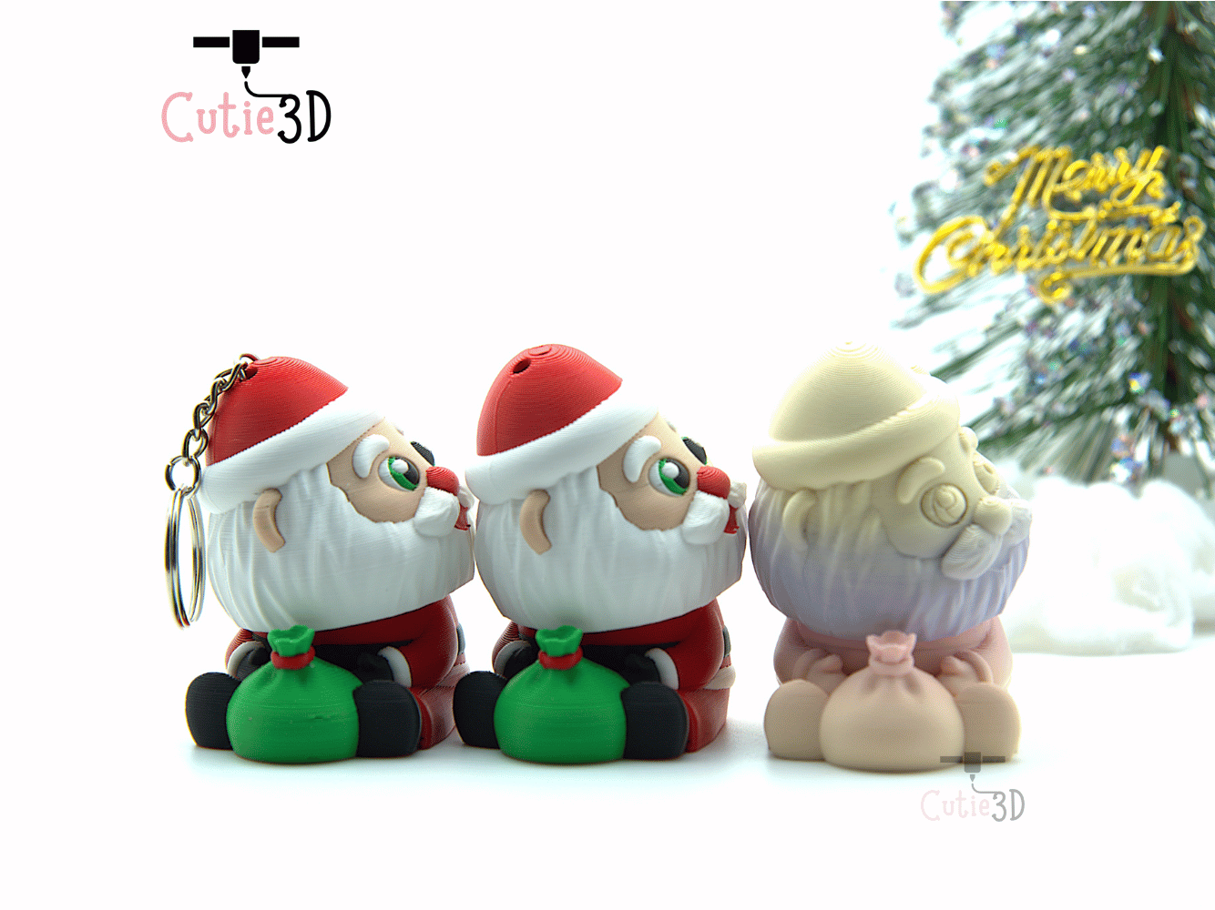 Cutie3D-Christmas Mr. Santa Keycap Fidget Clicker Keychain_08.png