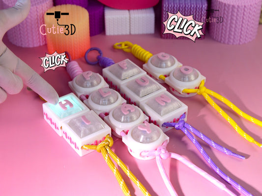 Cutie3D-Custom Name Paracord Charm Fidget Led Clicker Keychain_01.jpg