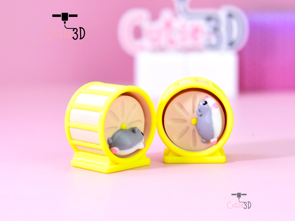 Cutie3D-Wheel Runner Hamsters Set of Clicker Keychains_04.jpg