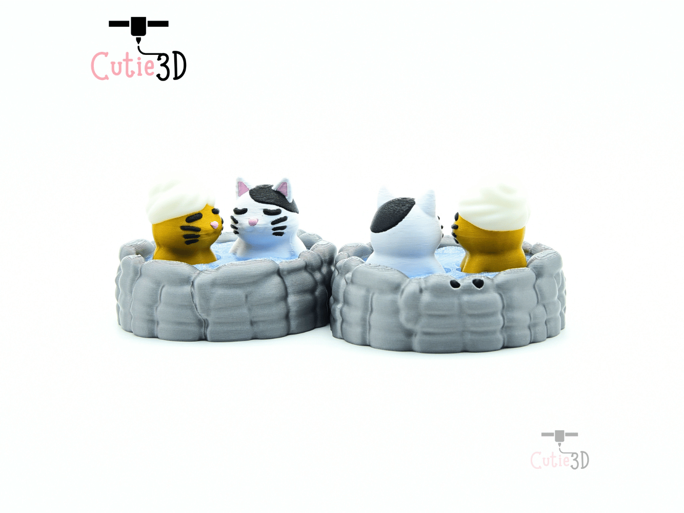 Cutie3D-Cute Cat Onsen for Cat Lovers Fidget Clicker Keychain_10.png