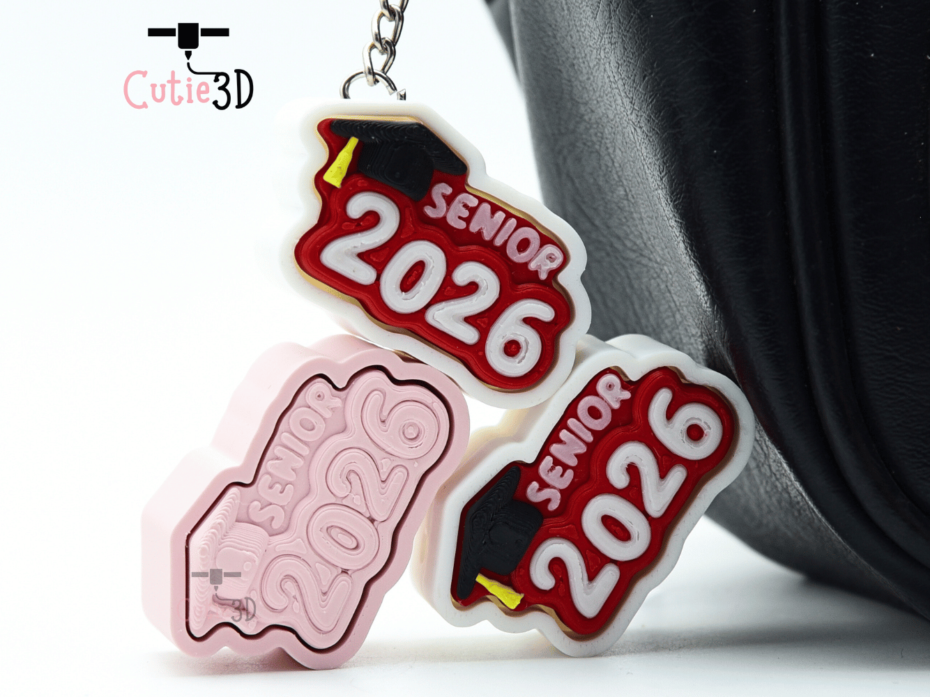 Cutie3D-Graduation Celebration Hat 2026 Fidget Clicker Keychain_05.png